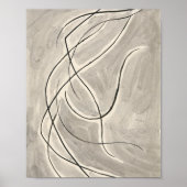 Poster Abstraction de danse | Abraham Walkowitz (Devant)