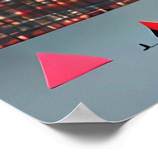 Poster Abstraction of the Astro-Witch (Coin)