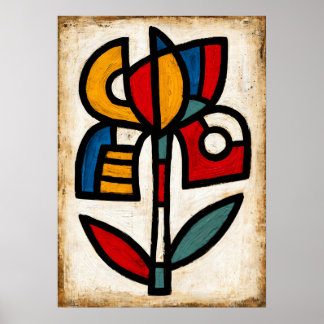 Poster Abstraction Tribale d'Iris Ayame