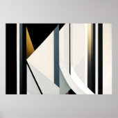 Poster Abstractions Géométriques (Devant)