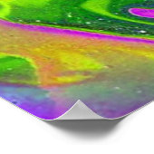 Poster abstrait (Coin)