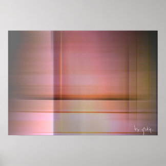 Poster abstrait