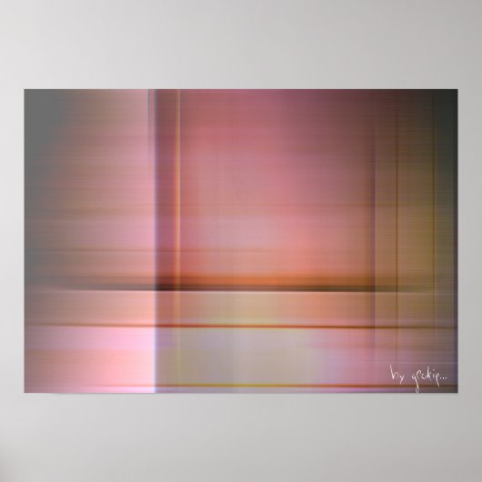 Poster abstrait (Devant)