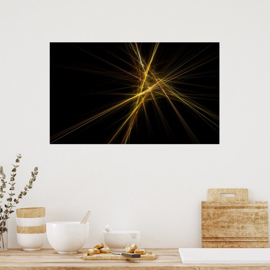 Poster abstrait (Cuisine)