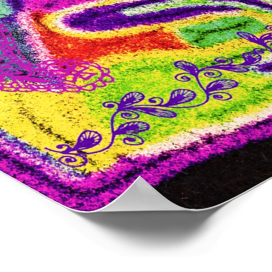 Poster Abstrait (Coin)