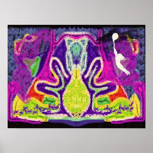 Poster Abstrait (Devant)