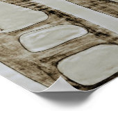 Poster abstrait (Coin)