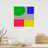 Poster Abstrait (Cuisine)