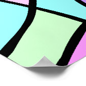 Poster Abstrait (Coin)