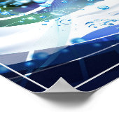 Poster Abstrait (Coin)