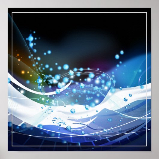 Poster Abstrait (Devant)