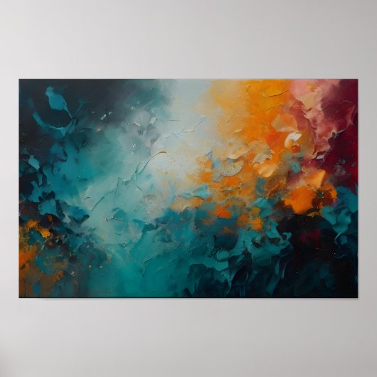 Poster abstrait (Devant)