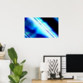 Poster Abstrait (Bureau à domicile)