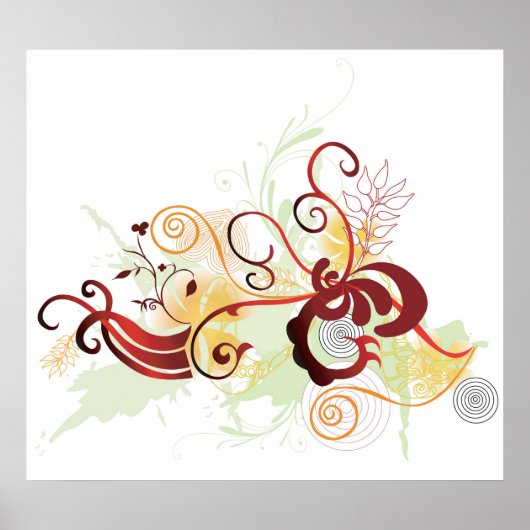 Poster Abstrait (Devant)