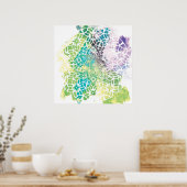 POSTER ABSTRAIT (Cuisine)