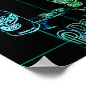 Poster Abstrait (Coin)