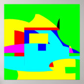 Poster Abstrait (Devant)