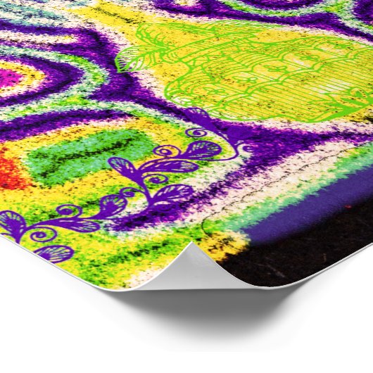 Poster Abstrait (Coin)