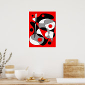 Poster Abstrait #184 (Cuisine)