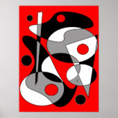 Poster Abstrait #184 (Devant)