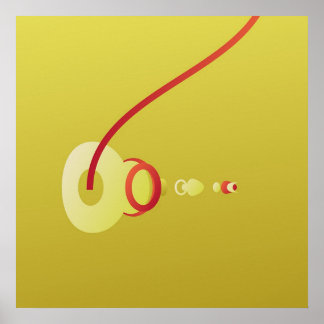 Poster Abstrait #195