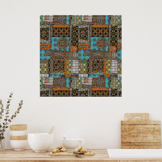 Poster Abstrait 2022 (Cuisine)