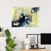 Poster abstrait 218091 (Bureau à domicile)