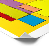 Poster Abstrait #26 (Coin)