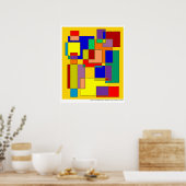 Poster Abstrait #26 (Cuisine)