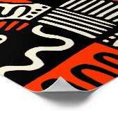 Poster Abstrait 291219c (Coin)