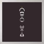 Poster Abstrait #294 (Devant)