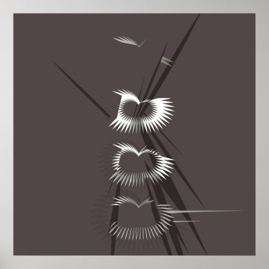 Poster Abstrait #297 (Devant)