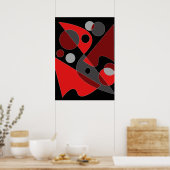Poster Abstrait #311 (Cuisine)