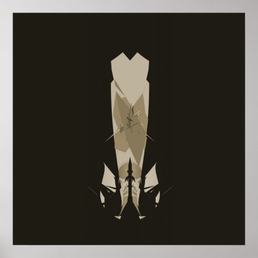 Poster Abstrait #323 (Devant)