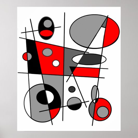 Poster Abstrait #35 (Devant)