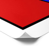 Poster Abstrait #378 (Coin)