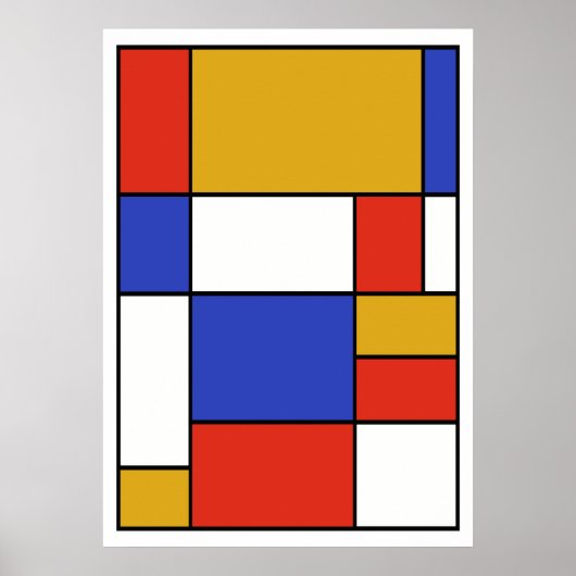 Poster Abstrait #401 (Devant)