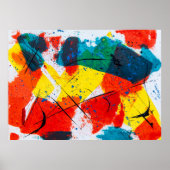 POSTER ABSTRAIT 5 (Devant)