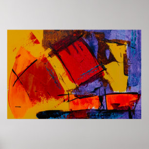 POSTER ABSTRAIT 6