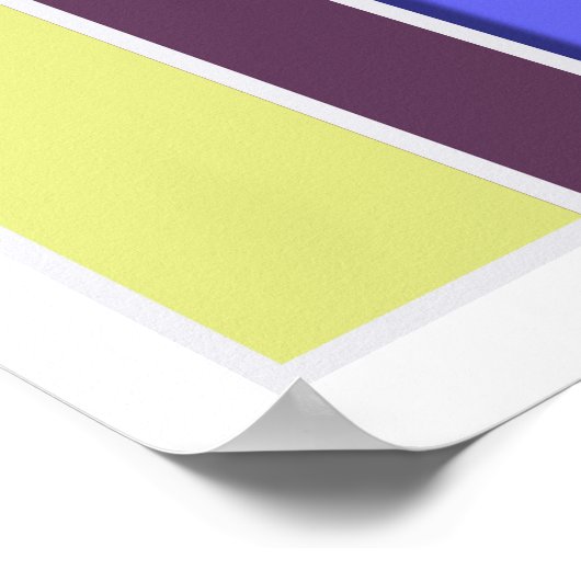 Poster Abstrait #65 (Coin)