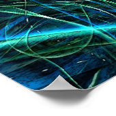 Poster Abstrait #93 (Coin)