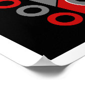 Poster Abstrait #946 (Coin)