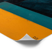 Poster Abstrait africain (Coin)