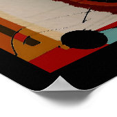 Poster Abstrait Agoraforbialice (Coin)