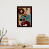 Poster Abstrait Agoraforbialice (Cuisine)