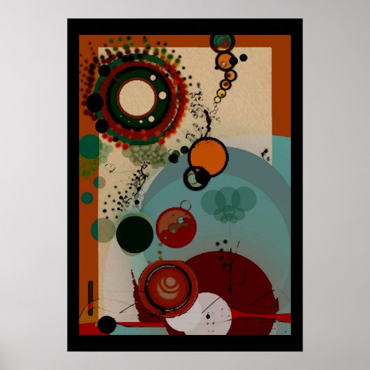 Poster Abstrait Agoraforbialice (Devant)