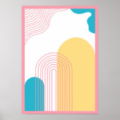 Poster Abstrait Arch Bedroom Wall (Devant)