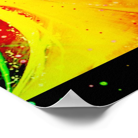 Poster Abstrait Astronomique (Coin)