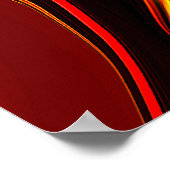 Poster Abstrait aux fruits interdits (Coin)