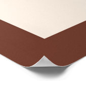 Poster Abstrait Boho style feuillage végétal (Coin)